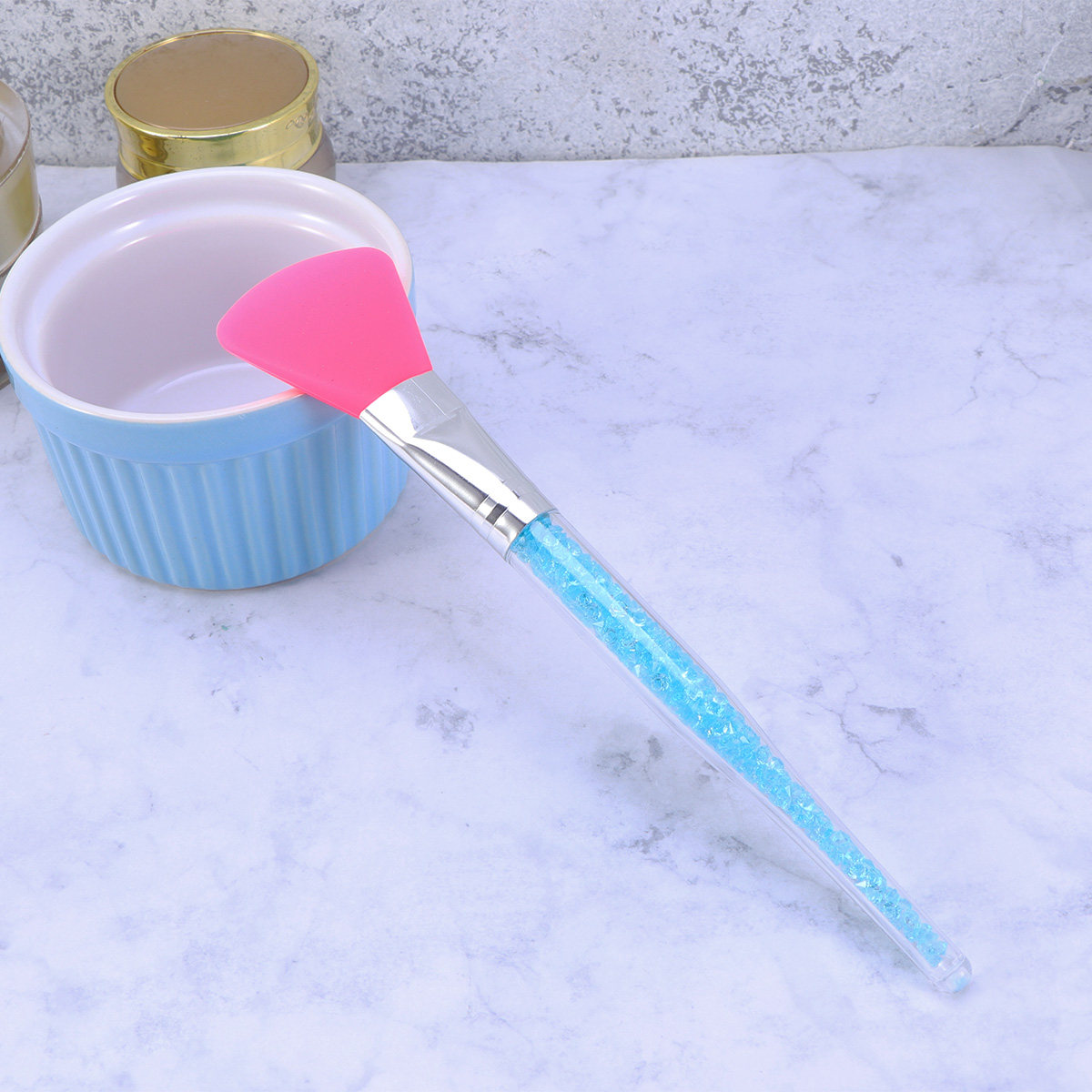 Silicone Face Mask Brush Blue  - огляд і ціна Face Mask Silicone