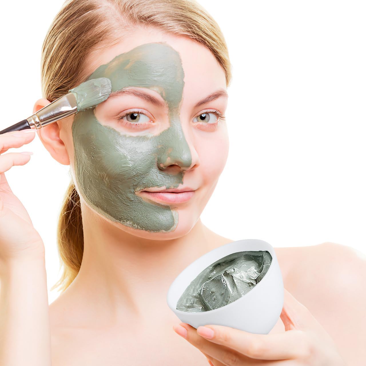 3pcs/set Silicone Bowls White  - огляд і ціна Face Mask Silicone