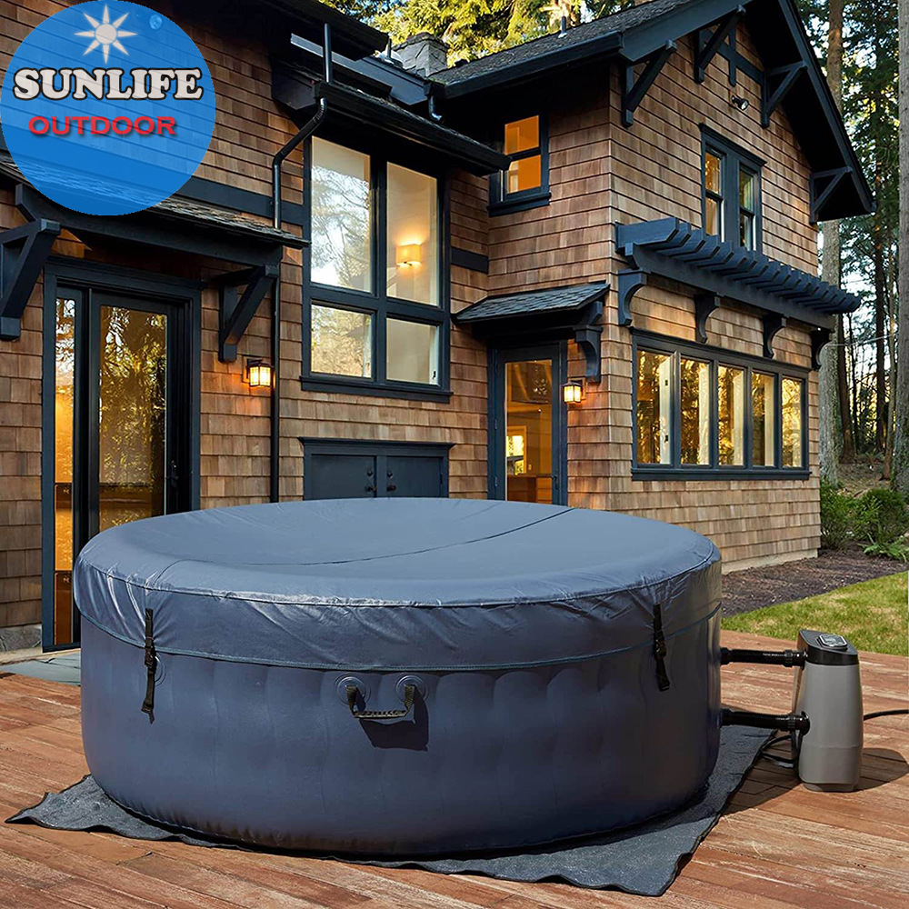Inflatable Jacuzzi Spa Pool He - огляд і ціна Spa Wellness Jacuzzi