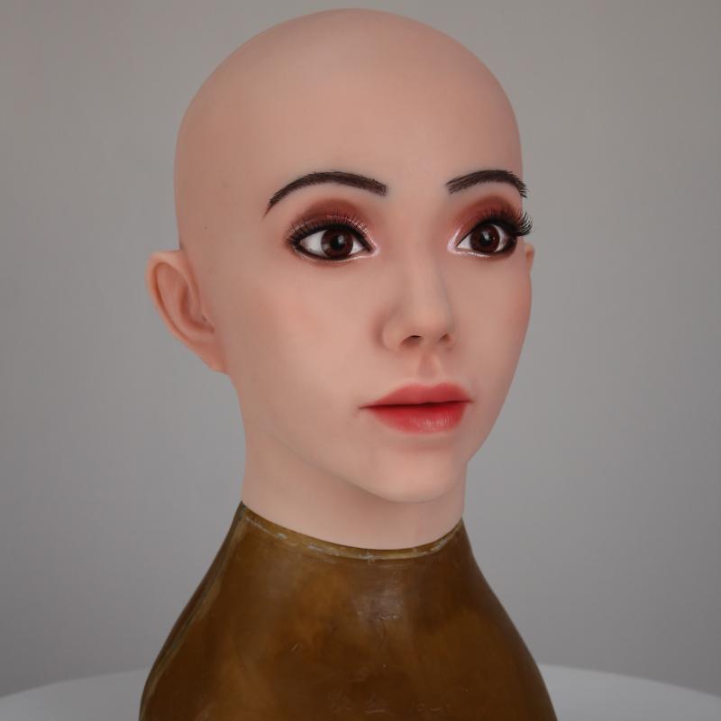 Realistic Skin Texture Bald Fe - огляд і ціна Face Mask Silicone