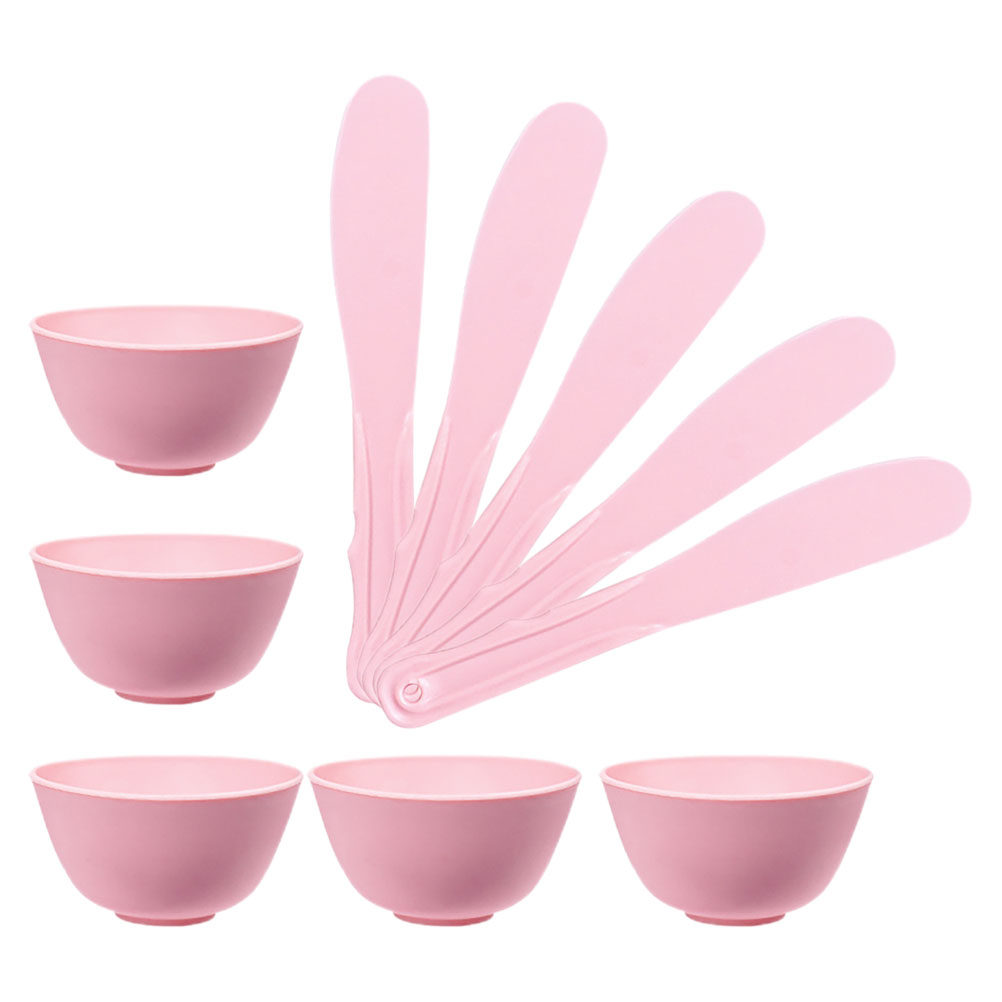 5Sets Mask Mixing Bowl Silicon - огляд і ціна Face Mask Silicone