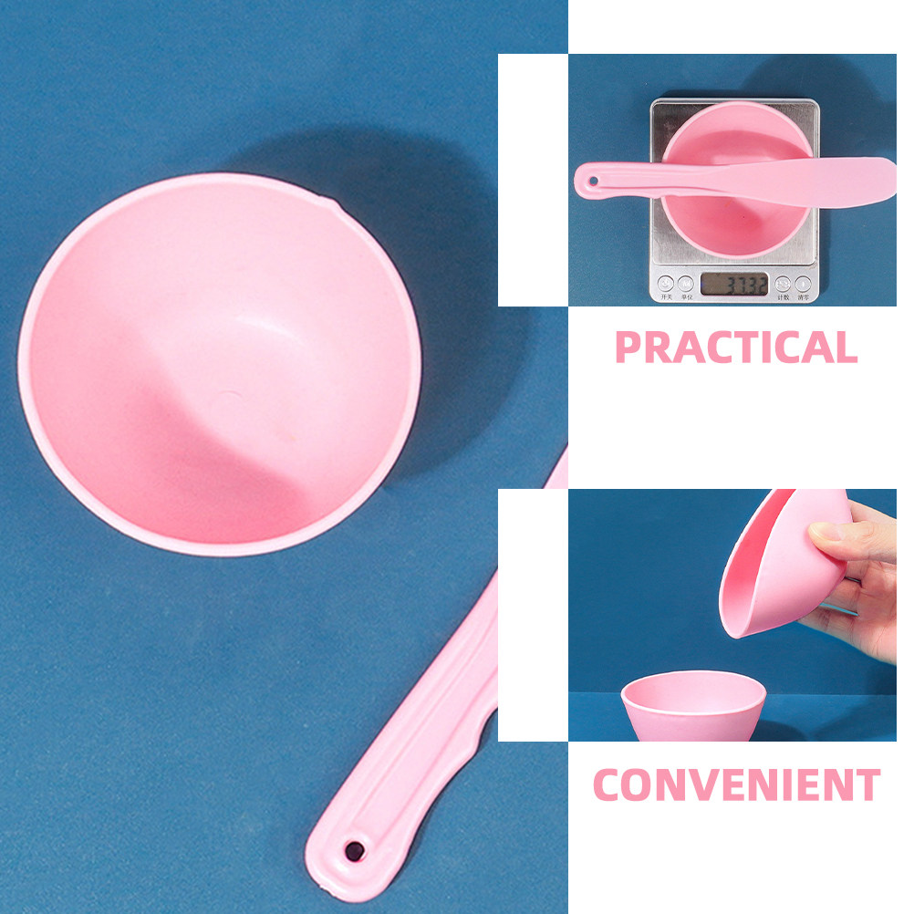5Sets Mask Mixing Bowl Silicon - огляд і ціна Face Mask Silicone