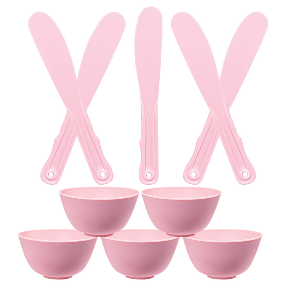 5Sets Mask Mixing Bowl Silicon - огляд і ціна Face Mask Silicone