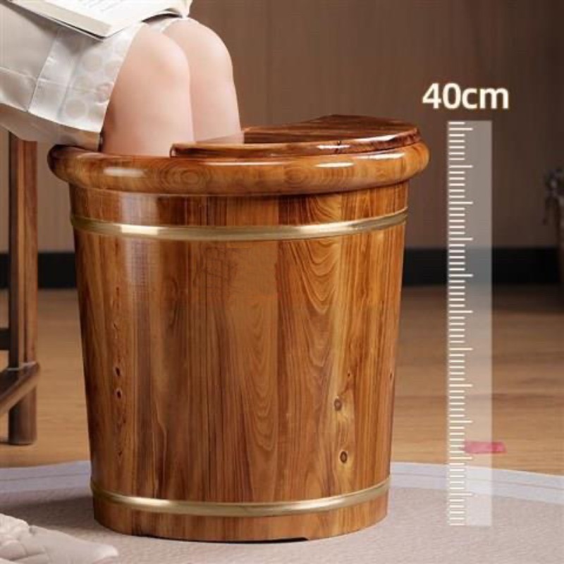 Wooden Foot Soaking Bucket, So - огляд і ціна Spa & Wellness Jura Resort Centre De Loisirs Des Franches Montagnes
