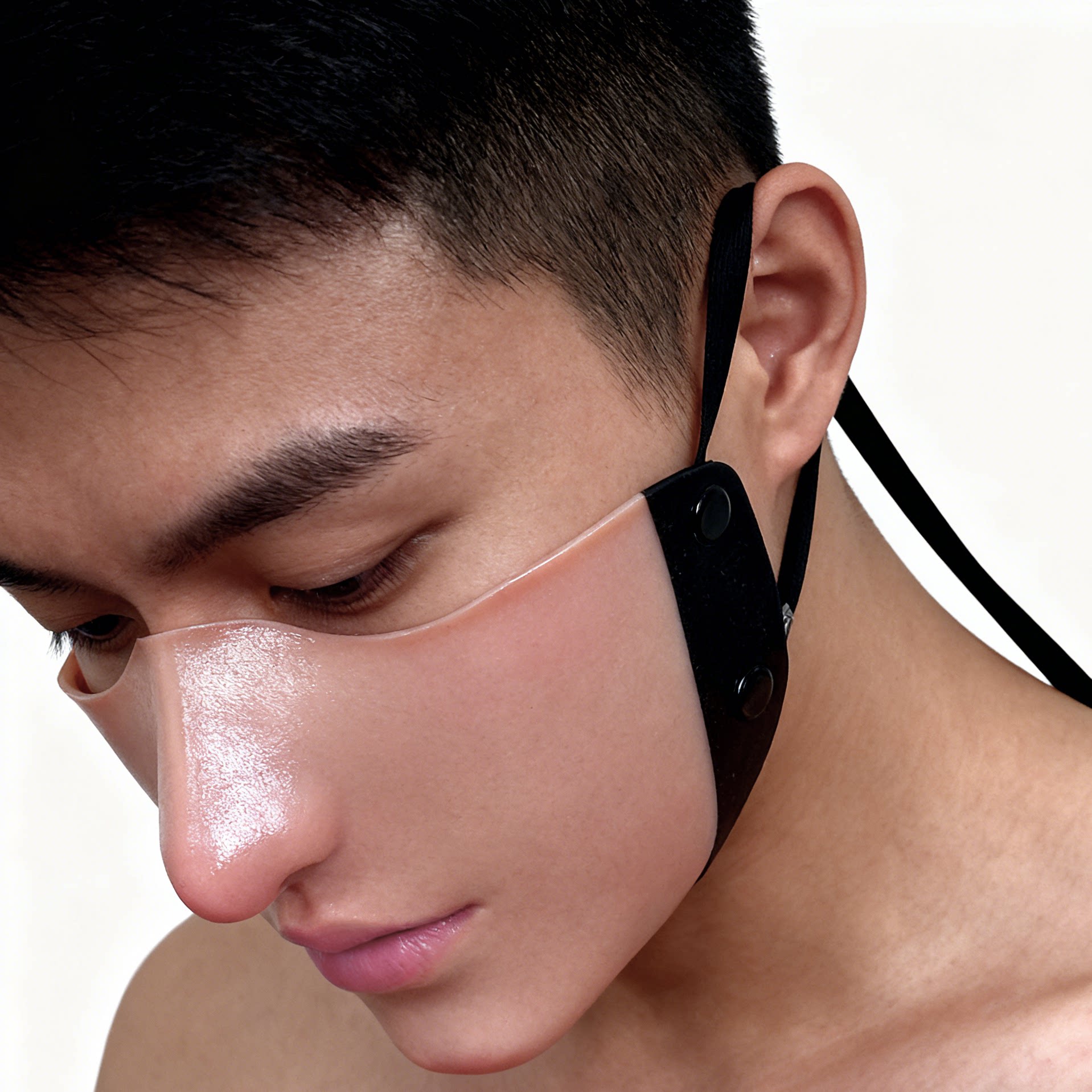 Silicone face mask, latex mask - огляд і ціна Face Mask Silicone