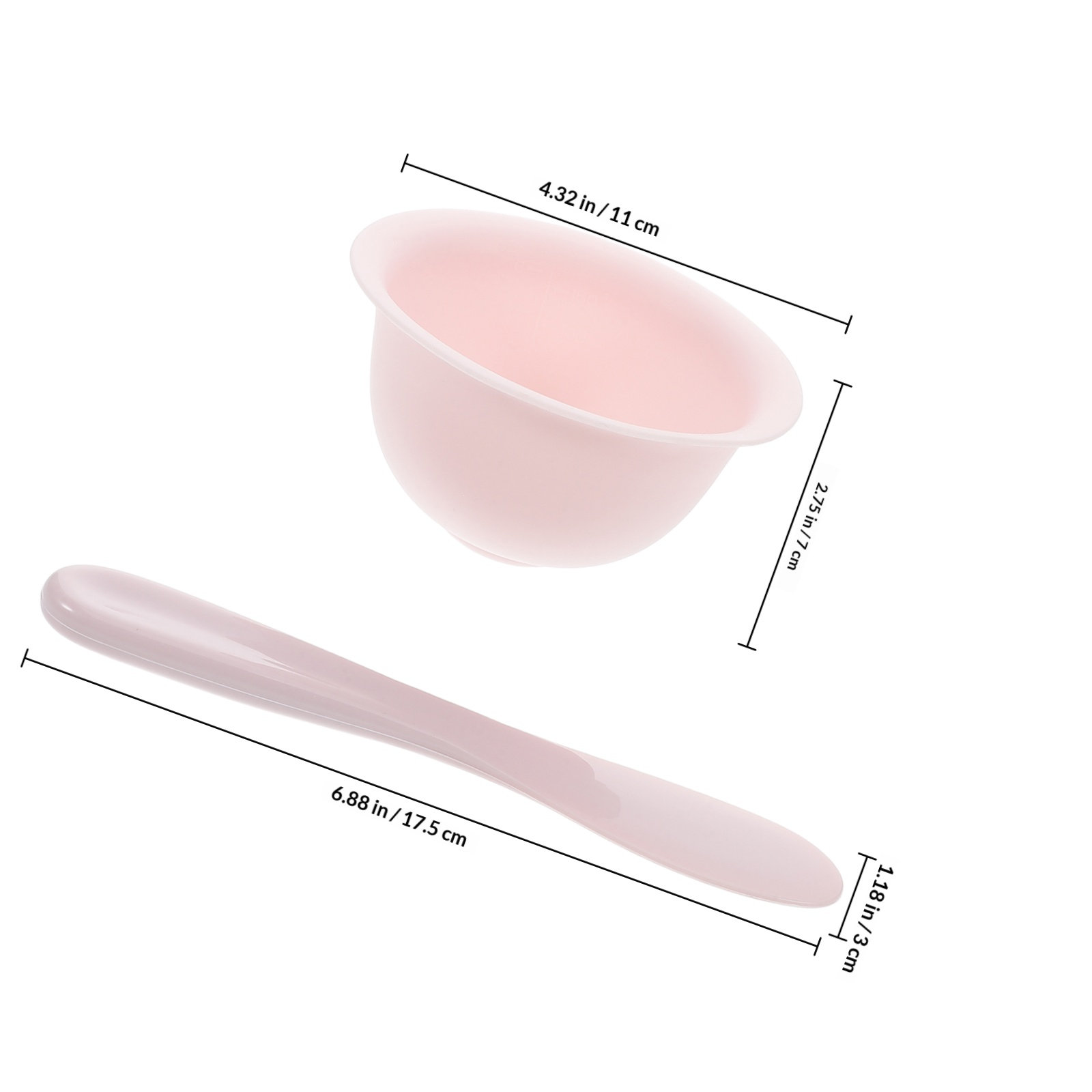 1Set Silicone Face Mask Bowl a - огляд і ціна Face Mask Silicone