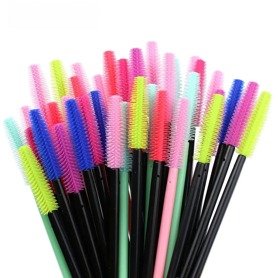 50pcs Silicone Mascara Wands A - огляд і ціна Face Mask Silicone